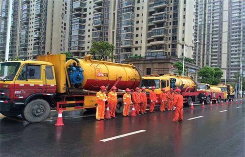 虹口市政管道清淤